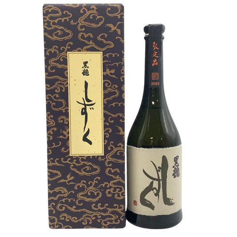 黒龍酒造 黒龍 しずく 720ml 16% 2024年6月 【Ⅾ2】
