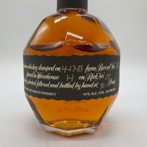 ブラントン シングルバレル ブラックラベル 2023 750ml 40% Blanton's SINGLE BARREL BLACK LABEL バーボン【U4】