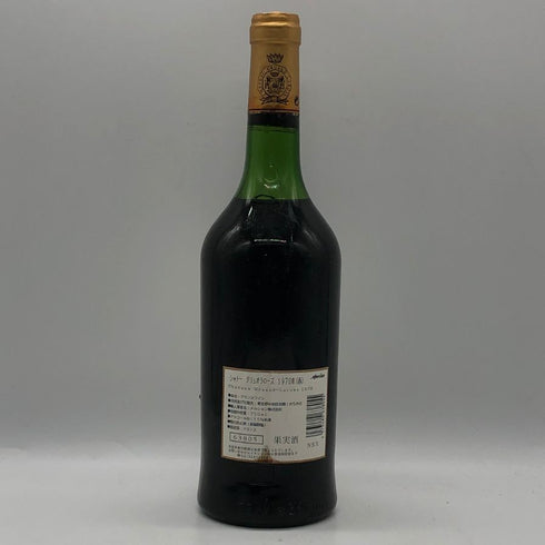 シャトー グリュオー ラ ローズ 1978 750ml 12.5% CHATEAU GRUAUD LAROSE ボルドーワイン【D2】