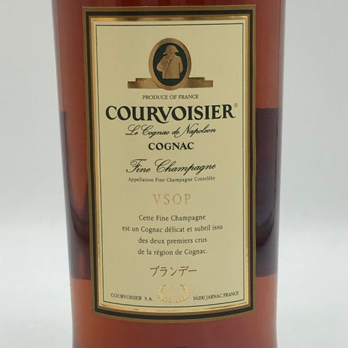 クルボアジェ VSOP ファインシャンパーニュ スリムボトル 700ml 40% COURVOISIER FINE CHAMPAGNE コニャック【C4】