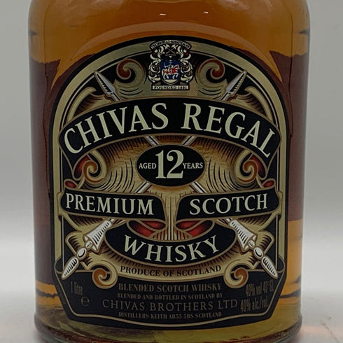 シーバスリーガル プレミアム スコッチウイスキー 12年 1000ml 40% CHIVAS REGAL スコッチウイスキー【D0】