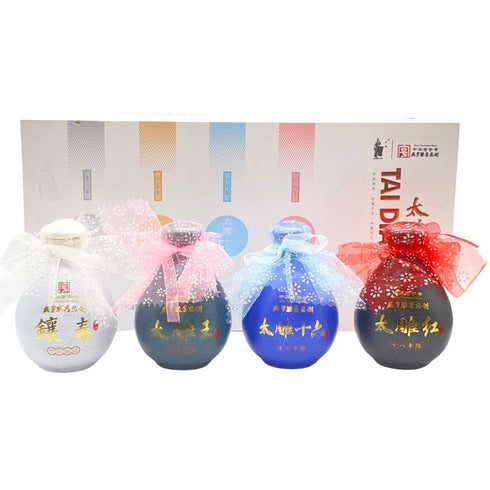 太雕 中国酒 250ml 14% 陶器ボトル 4本セット TAI DIAO 中国酒【A1】