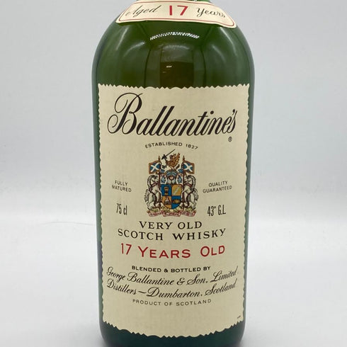 バランタイン 17年 ベリーオールド 青青紋章 750ml 43% Ballantine's スコッチウイスキー【B1】