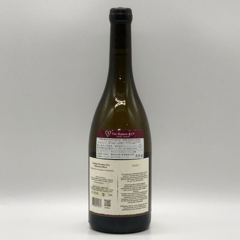 ル ドメーヌ ダンリ シャブリ プルミエ クリュ ロム モール ヴィエイユ ヴィーニュ 2021 750ml 12% Le Domaine d'Henri Chablis 1er Cru 'L'Homme Mort' Vieilles Vignes 白ワイン【L0】
