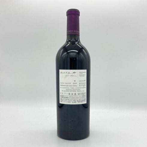 ケンゾー エステート murasaki 紫 2019 750ml 15.2% KENZO ESTATE カリフォルニアワイン【P】