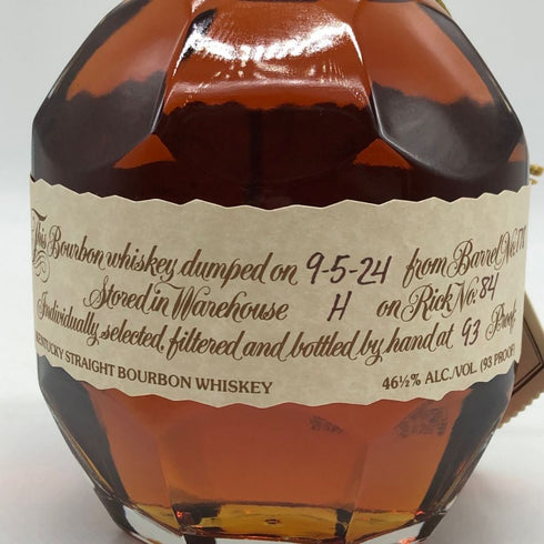 ブラントン シングルバレル 2024 750ml 46.5% Blanton's SINGLE BARREL バーボン【M4】