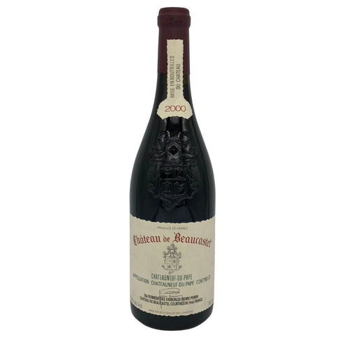 シャトー ド ボーカステル シャトーヌフ デュ パプ 2000 750ml 13.5% Ch. de Beaucastel Châteauneuf du Pape Rouge フランスワイン【Q2】