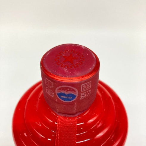 貴州茅台酒 マオタイ酒 天女ラベル 赤陶器ボトル 2016 500ml 53% MOUTAI KWEICHOW 878g【Y1】