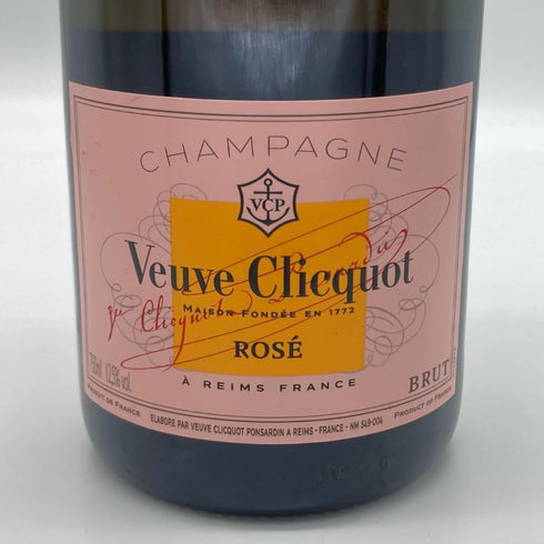 ヴーヴ クリコ ロゼ ローズラベル 750ml 12.5% Veuve Clicquot Rose Label シャンパン【D2】