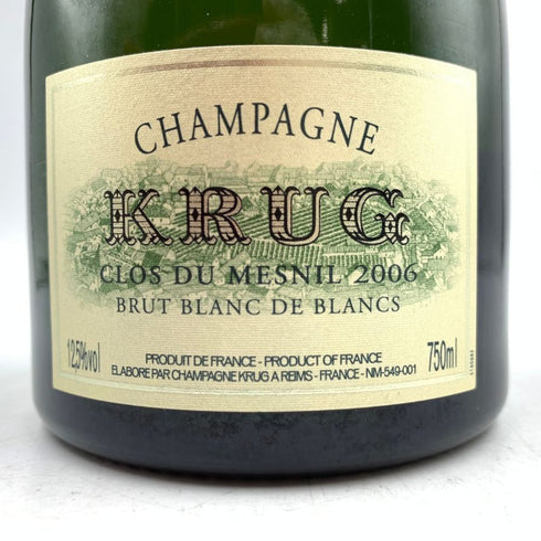 クリュッグ クロ デュ メニル 2006 750ml KRUG 【H2】