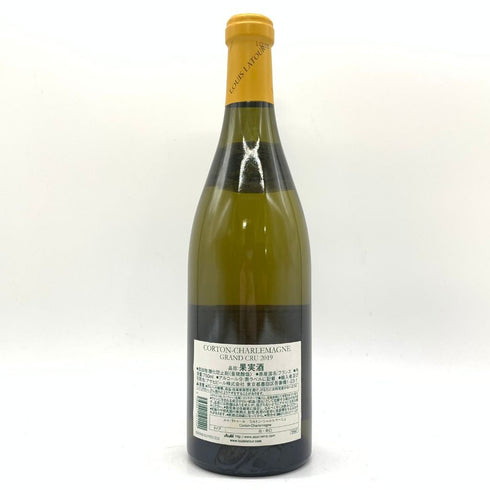 ドメーヌ ルイ ラトゥール コルトン シャルルマーニュ グランクリュ 2019 700ml 14% Domaine LOUIS LATOUR Corton Charlemagne Grand Cru【O4】