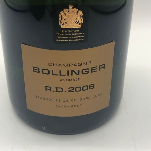 ボランジェ RD エクストラ ブリュット 2008 750ml 12% BOLLINGER シャンパン【O4】