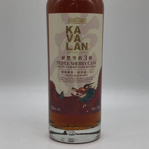 カバラン トリプル シェリー カスク 700ml 40% KAVALAN TRIPLE SHERRY CASK ウイスキー【A0】