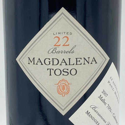 マグダレナ トソ リミテッド 22 2007 750ml 14% MAGDALENA TOSO LIMITED 赤ワイン【W4】