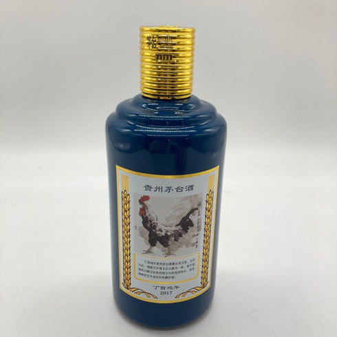 貴州茅台酒 マオタイ酒 五星麦 干支ボトル 酉年 2017 500ml 53% MOUTAI 【S2】