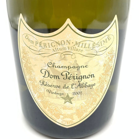 ドンペリニヨン レゼルヴ ド ラベイ 2002 750ml 12.5% Dom Perignon Reserve de l'Abbaye 【E4】