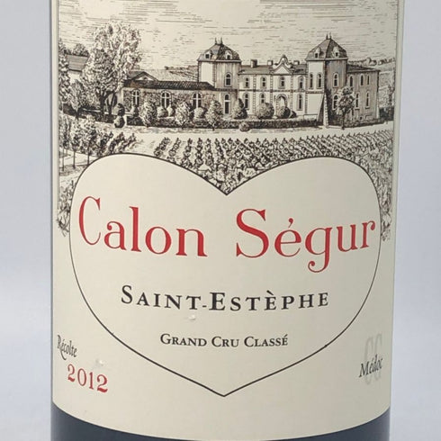 シャトー カロン セギュール 2012 13% 750ml CHATEAU Calon Segur ボルドーワイン【U0】
