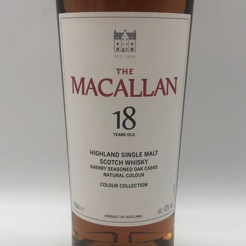 ザ マッカラン 18年 カラーコレクション 700ml 43% THE MACALLAN COLOUR COLLECTION スコッチウイスキー【H1】