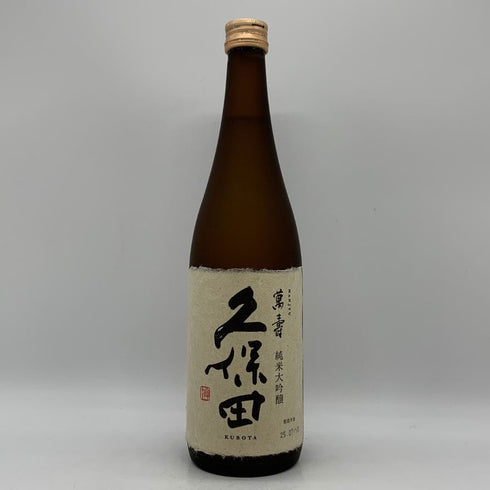 朝日酒造 久保田 萬寿 純米大吟醸 720ml 15% 2025年7月 日本酒- 純米大吟醸酒【F4】
