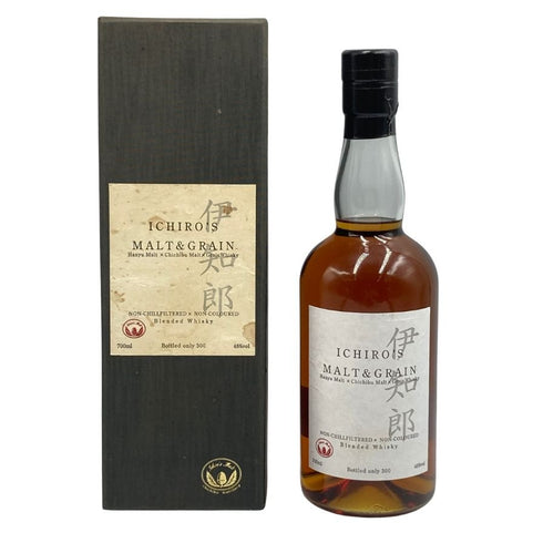 東京都限定◆ベンチャーウイスキー イチローズモルト 伊知郎 モルト&グレーン 700ml 48% Ichiro’s Malt&GRAIN 【E3】
