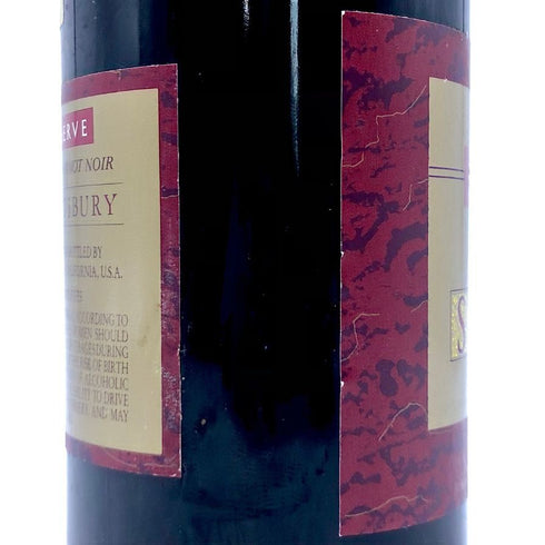 セインツベリー リザーヴ カーネロス ピノノワール 1995 13.5% 750ml SAINTSBURY Pinot Noir Carneros カリフォルニアワイン【S】