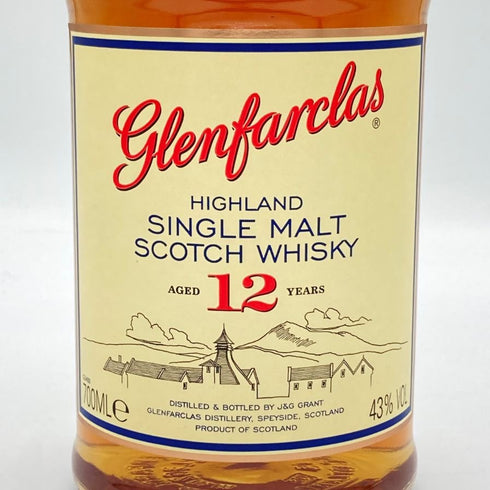 グレンファークラス 12年 700ml 43% シングルモルト スコッチ ウイスキー Glenfarclas スコッチウイスキー【F2】