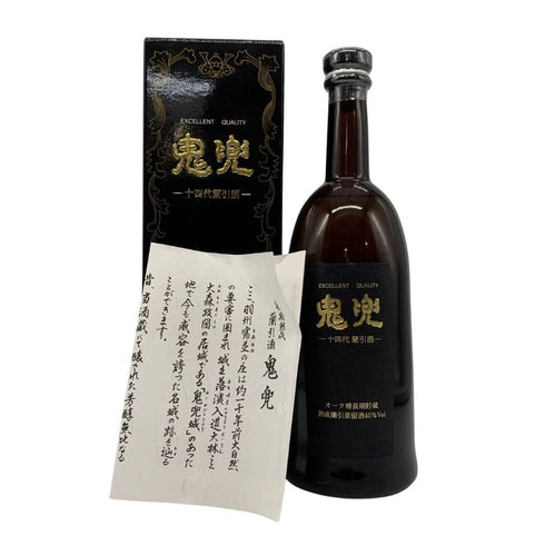 高木酒造 十四代 蘭引酒 鬼兜 黒ラベル 720ml 40% 米焼酎【E4】
