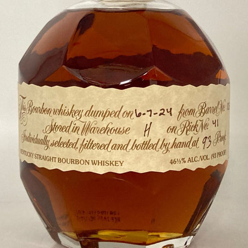 ブラントン シングルバレル 2024 750ml 46.5% Blanton's SINGLE BARREL バーボン【K1】