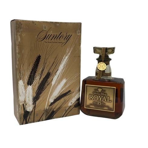 東京都限定◆サントリー ウイスキー ローヤル 15年 ゴールドラベル 750ml 43% SUNTORY WHISKY ROYAL 【Z4】