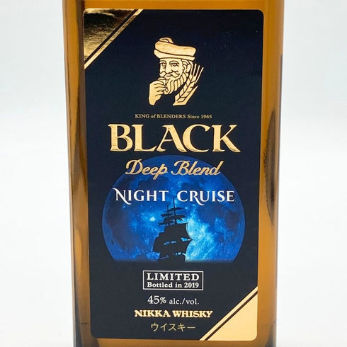 東京都限定◆ニッカ ブラックニッカ ディープ ブレンド ナイトクルーズ リミテッド2019 700ml 45% BLACK NIKKA DEEP BLEND NIGHT CRUISE LIMITED 2019 【F4】