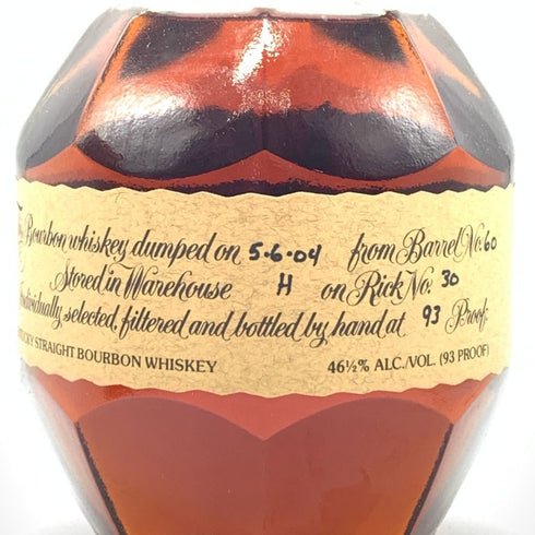 ブラントン シングルバレル 2004年 700ml 46.5% バーボン Blanton's SINGLE BARREL BOURBON バーボン【F3】
