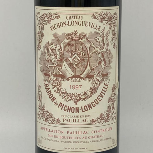 シャトー ピション ロングヴィル バロン 1997 750ml 13% CHATEAU PICHON LONGUEVILLE BARON ボルドーワイン【S】
