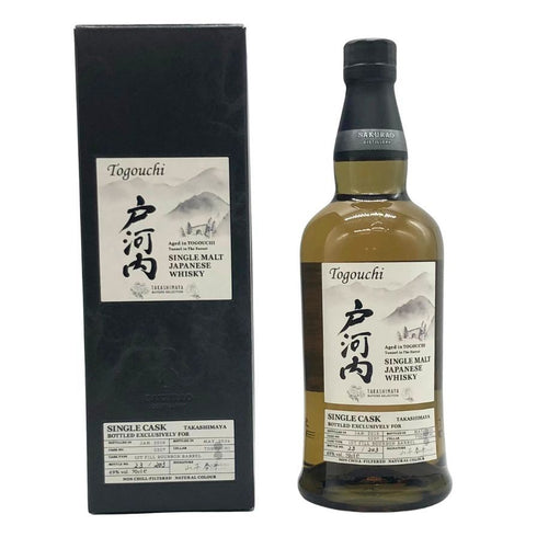 東京都限定◆戸河内 5年 2019-2024 シングルモルト ジャパニーズ ウイスキー 49% 700ml TOGOUCHI 【T4】