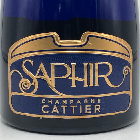キャティア サファイア ゴールドラベル ブリュット 750ml 12.5% CATTIER Saphir シャンパン【J0】