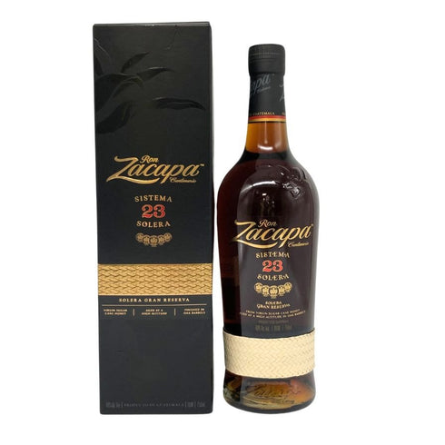 ロン サカパ センテナリオ 23年 ソレラ グラン レゼルヴァ 750ml 40% RON ZACAPA Centenario Solera Grand Reserva ラム酒【B3】