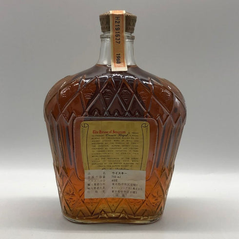 シーグラム クラウン ロイヤル 1968 750ml 40% Seagram's Crown Royal ウイスキー【F0】