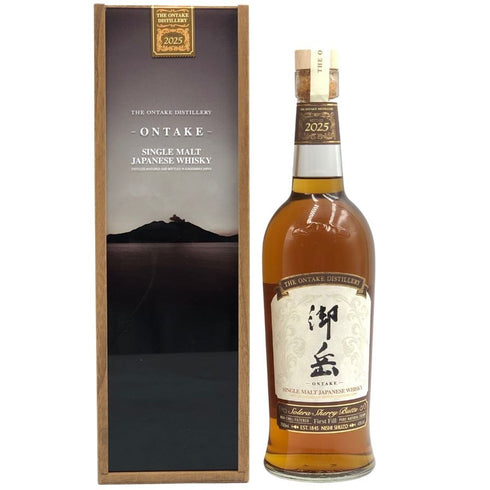 東京都限定◆西酒造 御岳 2025 シングルモルト ソラレ シェリー バット 700ml 43% ONTAKE SINGLE MALT 【O1】