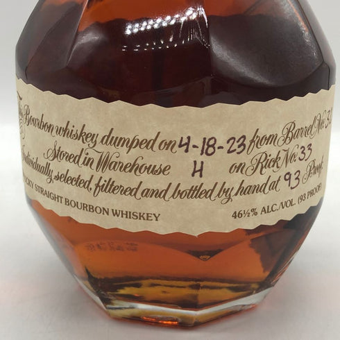 ブラントン シングルバレル 2023 750ml 46.5% Blanton's SINGLE BARREL バーボン【Q4】
