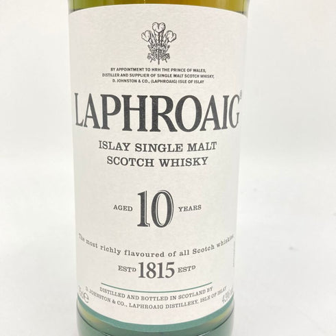 ラフロイグ 10年 750ml 43% LAPHROAIG 【SKU】
