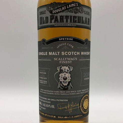 ダグラスレイン オールド パティキュラー スカリーワグズ ファイネスト 2018 500ml 48.4% DOUGLAS LAING スコッチウイスキー【A0】