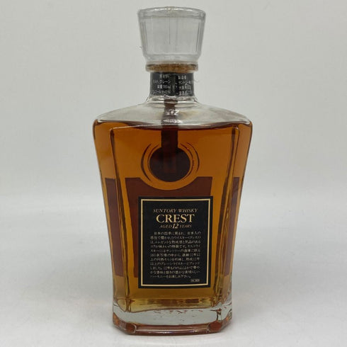 東京都限定◆サントリー クレスト 12年 響マーク 700ml 43% SUNTORY CREST 【Y1】