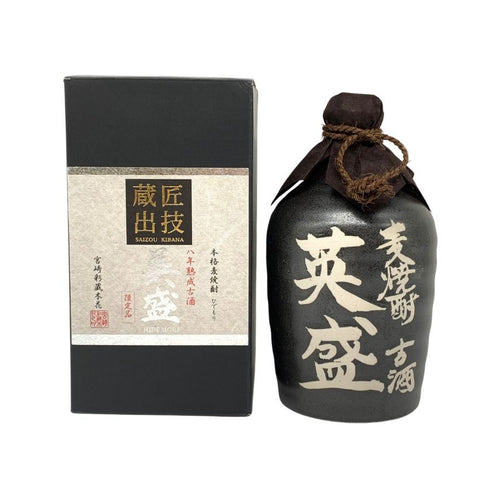 匠 英盛 麦焼酎 八年熟成古酒 720ml 43% 芋焼酎【P1】
