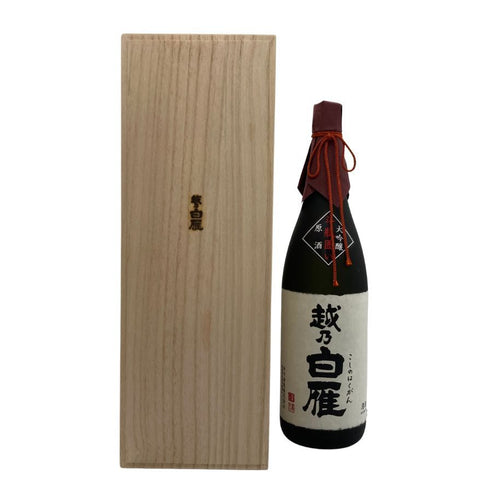 中川酒造 越乃白雁 大吟醸 斗瓶囲い 1800ml 17% 令和6年5月 【E4】
