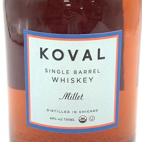 コーヴァル ミレット シングルバレル 750ml 40% KOVAL MILLET 【J4】