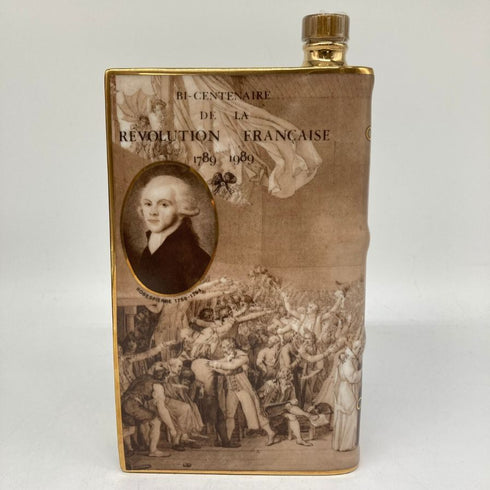 カミュ ナポレオン ブック レボリューション フランセーズ フランス革命 200周年 陶器 700ml 40% CAMUS BOOK Revolution Francaise コニャック1215g【D2】