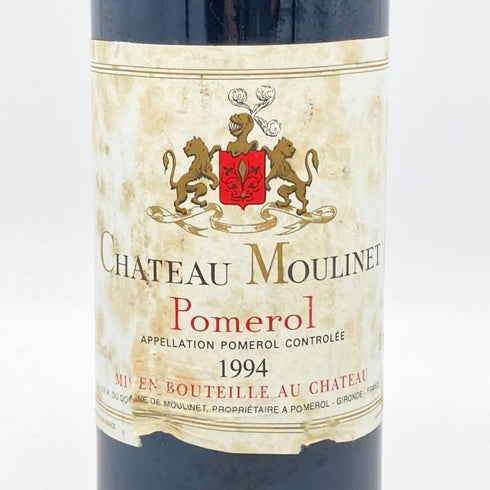 シャトー ムリネ ポムロール 375ml 12.5% Chateau Moulinet Pomerol ボルドーワイン【V4】