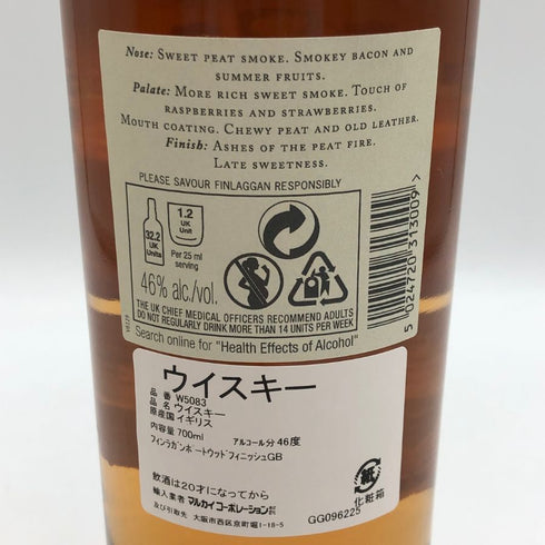 フィンラガン ポートフィニッシュ 700ml 46% FINLAGGAN スコッチウイスキー【F1】