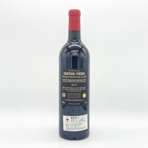 シャトー フィジャック プルミエ グランクリュ クラッセ 2019 750ml 14% サンテ ミリオン Chateau Figeac ボルドーワイン【H4】