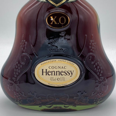 ヘネシー XO 金キャップ グリーンボトル 700ml 40% Hennessy コニャック【D4】
