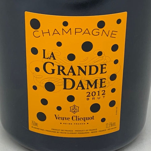 ヴーヴ クリコ ラ グランダム ブリュット 草間弥生 2012 750ml 12.5% Veuve Clicquot シャンパン【Z】